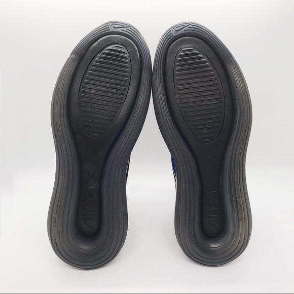 Nike Air Max 720 black racer blue M7 - Picture 7 of 8